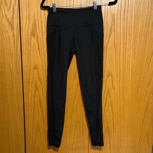 Victoria’s Secret Sport women’s S knockout tight mesh inset leggings pockets